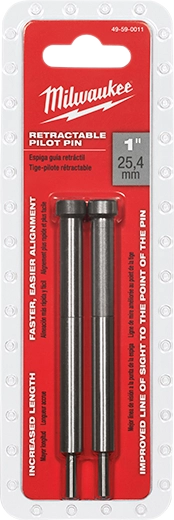 Perno centrador retráctil de 1" Milwaukee 49-59-0011