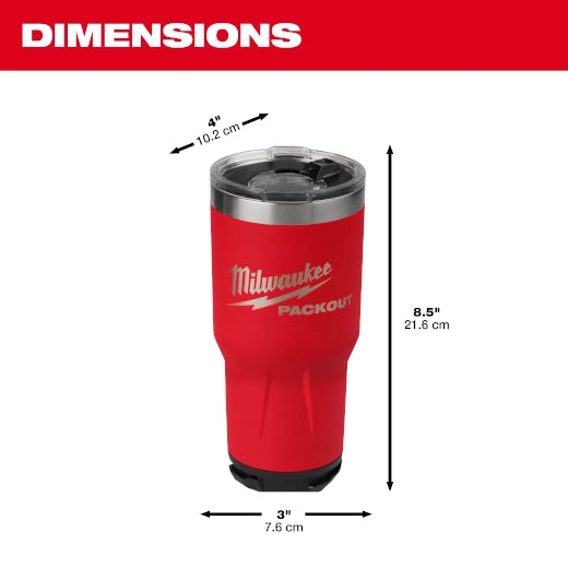 PACKOUT™ 30oz Tumbler Milwaukee 48-22-8393R - imagen 2