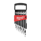 Llave combinada de trinquete de cabezal flexible - métrica (7 piezas) Milwaukee 48-22-9529