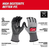 Guantes de poliuretano de alta destreza de nivel 3 de corte - S Milwaukee 48-73-8730 - imagen 3