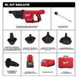 Kit de pistola de aire para limpiar drenajes M12™ AIRSNAKE™ Milwaukee 2572B-21 - imagen 2