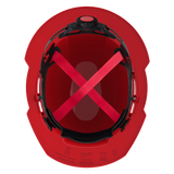 Casco con ventilación y ala completa rojo con suspensión de trinquete de 4 puntos BOLT™ (EE. UU.): Tipo 1, Clase C Milwaukee 48-73-1209 - imagen 7