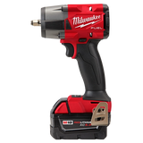 Kit de llave de impacto de torque medio M18 FUEL™ de 3/8" con anillo de fricción Milwaukee 2960-22R