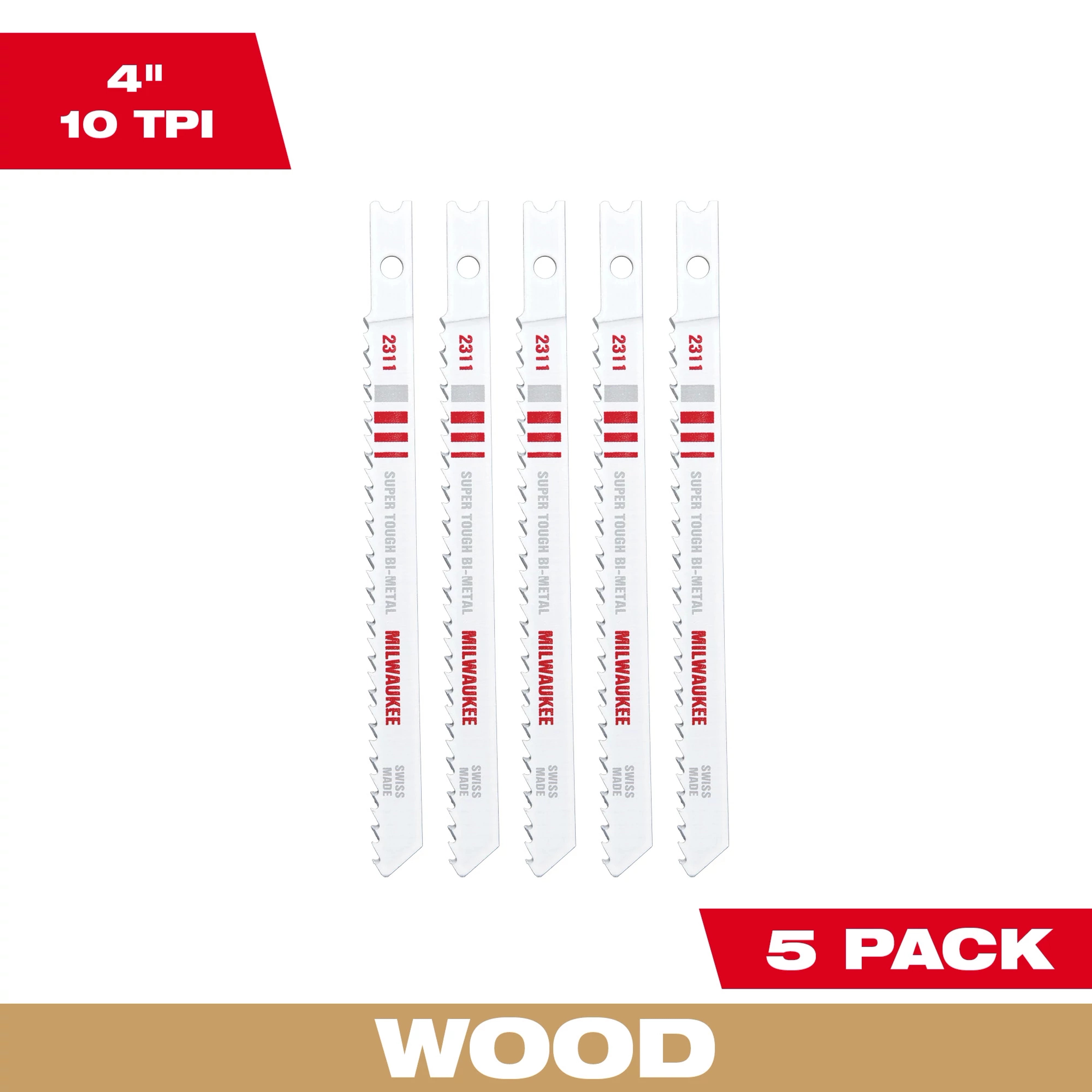 Largo 4” tpi 10 acero con alto contenido de carbono Milwaukee 48-42-2311 - imagen 2