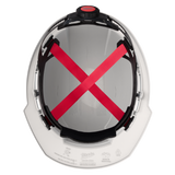Casco con ala delantera blanco con suspensión de trinquete de 4 puntos BOLT™: Tipo 1, Clase E Milwaukee 48-73-1100 - imagen 8