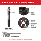 Kit de herramienta perforadora M18™ FORCE LOGIC™ de 6 toneladas de 1/2" - 2" Milwaukee 2677-21 - imagen 5
