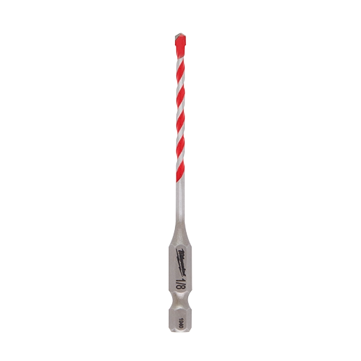 Broca de carburo para taladro percutor SHOCKWAVE Impact Duty™ de 7/32" x 4" x 6" Milwaukee 48-20-9009