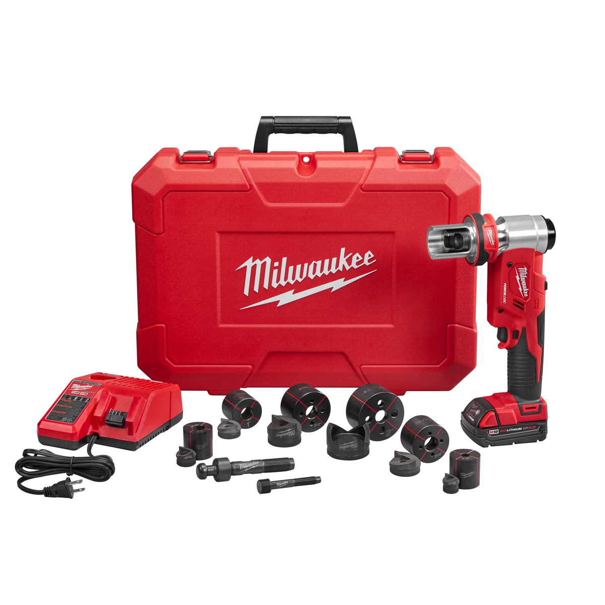Kit de herramienta perforadora M18™ FORCE LOGIC™ de 6 toneladas de 1/2" - 2" Milwaukee 2677-21