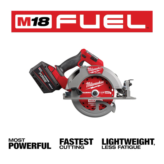 Kit de sierra circular M18 FUEL™ de 7-1/4" Milwaukee 2834-21HD - imagen 2