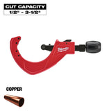 Cortador de tubo de cobre de ajuste rápido de 3-1/2" Milwaukee 48-22-4254 - imagen 2