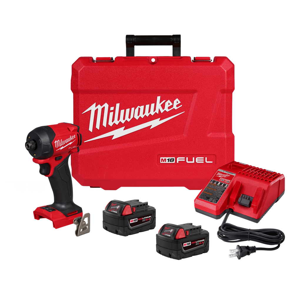Kit de destornillador hidráulico hexagonal M18 FUEL™ SURGE™ de 1/4" Milwaukee 2761-22