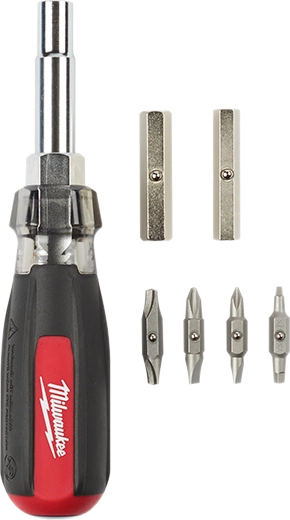 Destornillador con empuñadura acolchonada 13 en 1 con punta ECX® Milwaukee 48-22-2880