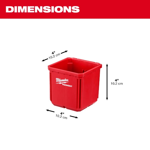 Juego de recipientes de 2 paquetes para PACKOUT™ Milwaukee 48-22-8062 - imagen 3