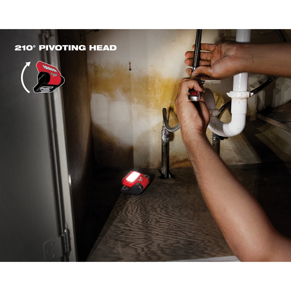 Reflector pivotante REDLITHIUM™ USB ROVER™ Milwaukee 2114-21 - imagen 8
