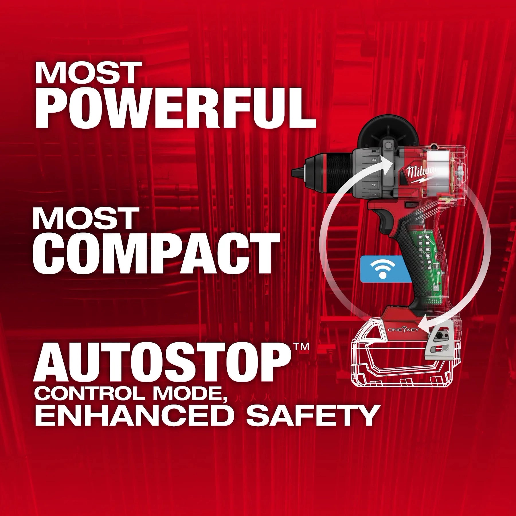 Taladro/destornillador M18 FUEL™ de ½” con ONE-KEY™ Milwaukee 2905-20 - imagen 2