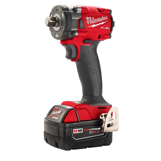 Kit de llave de impacto compacta M18 FUEL™ de 1/2" con retención de pasador Milwaukee 2855P-22R - imagen 3