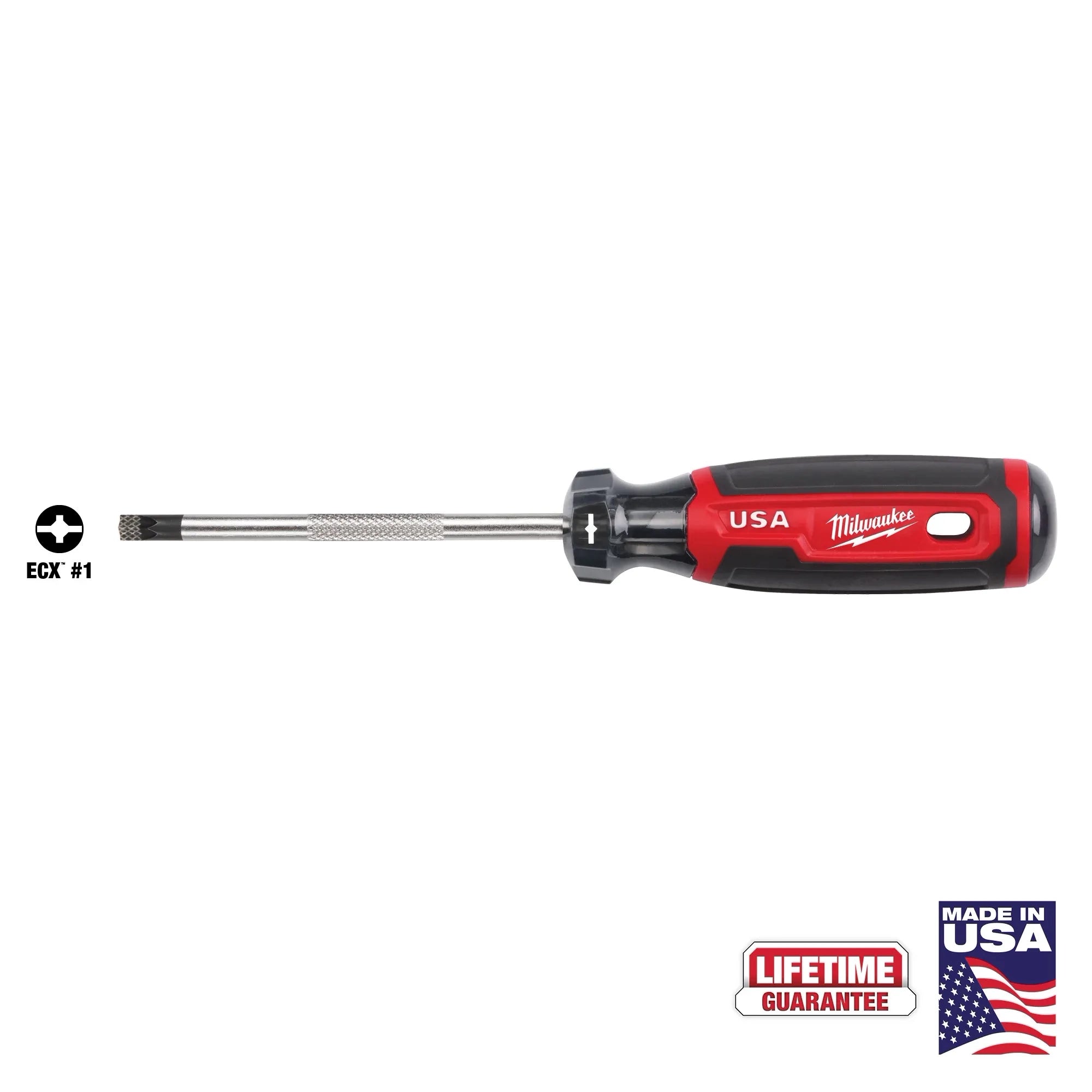 Destornillador ECX n.º 1 de 4" con empuñadura acolchonada (EE. UU.) Milwaukee MT215 - imagen 2