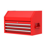 Gabinete Superior 3 Gavetas Color Rojo Serie P 36"