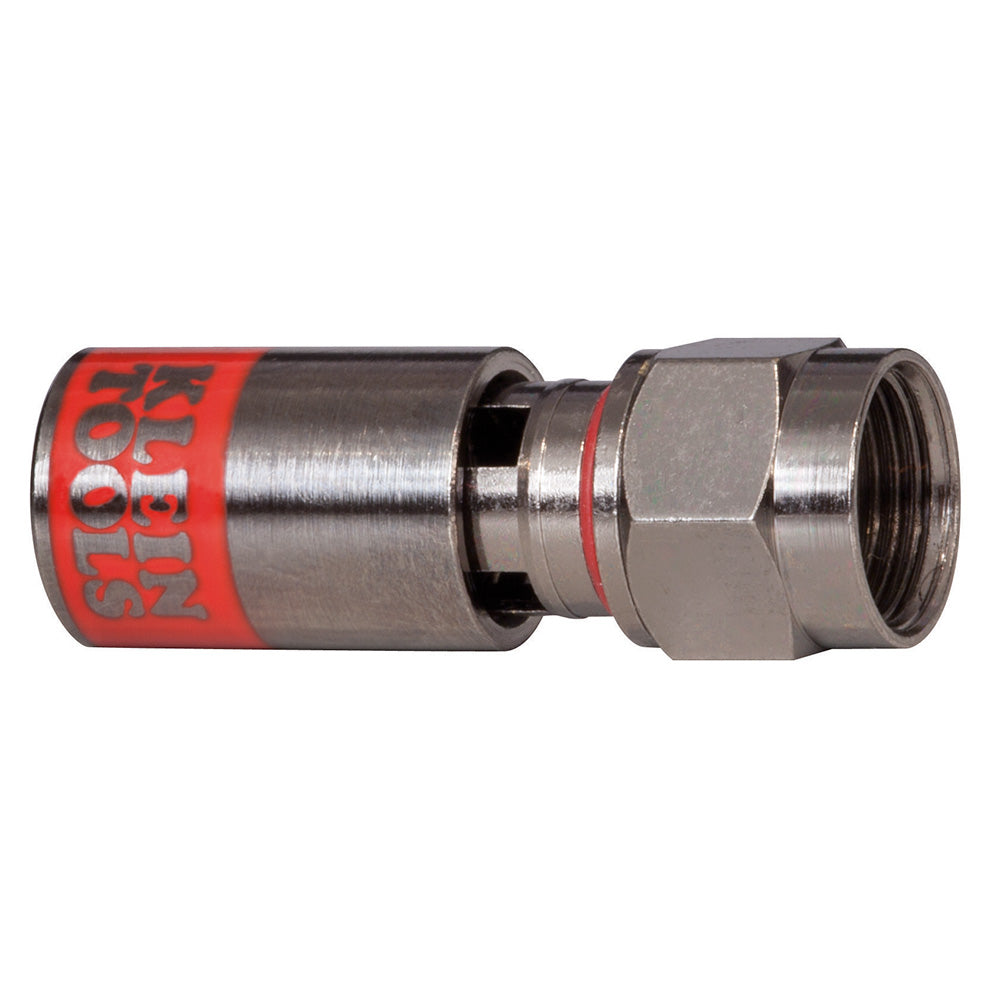 Conector F de compresión universales RG59 10 pzas Klein Tools VDV812-615